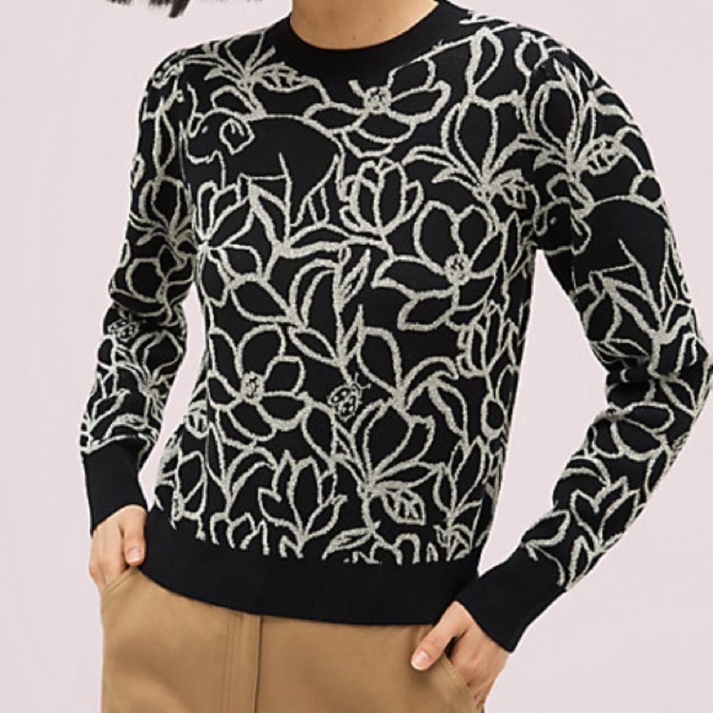 Kate Spade Floral Sweater - NWT!